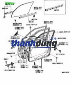 Ổ NGẬM KHÓA CỬA BUICK CASCADA 2016-2019 | 13579523