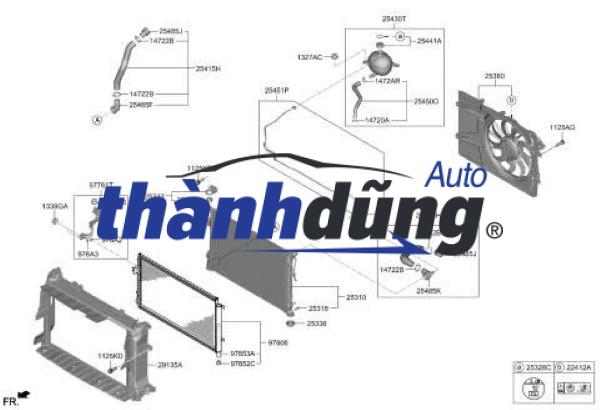 ỐNG BÌNH NƯỚC PHỤ KIA SEDONA 2020-2025 | 25451R0100 - Ảnh 5