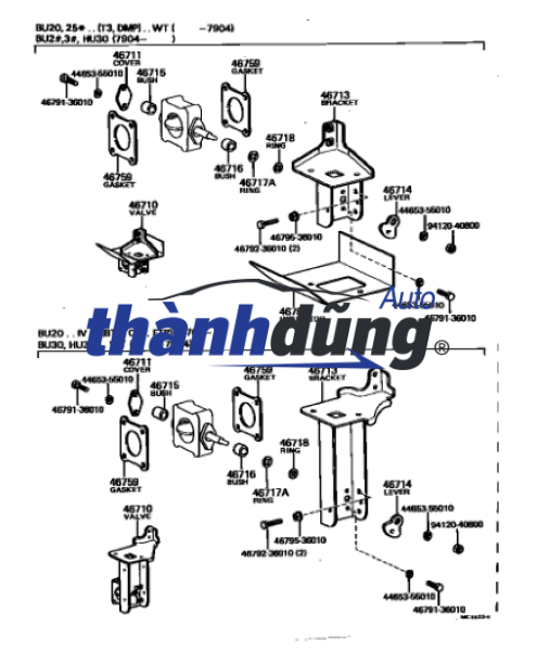 PHANH KHÍ XẢ (CÚP BÔ) HYUNDAI MIGHTY EX8 | 35490031 - Ảnh 4