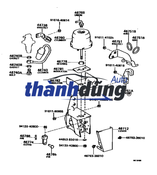PHANH KHÍ XẢ (CÚP BÔ) HYUNDAI MIGHTY EX8 | 35490031 - Ảnh 5