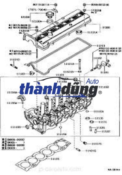PHỚT BUGI LEXUS RX350 2008-2015 | 1119370010 - Ảnh 5