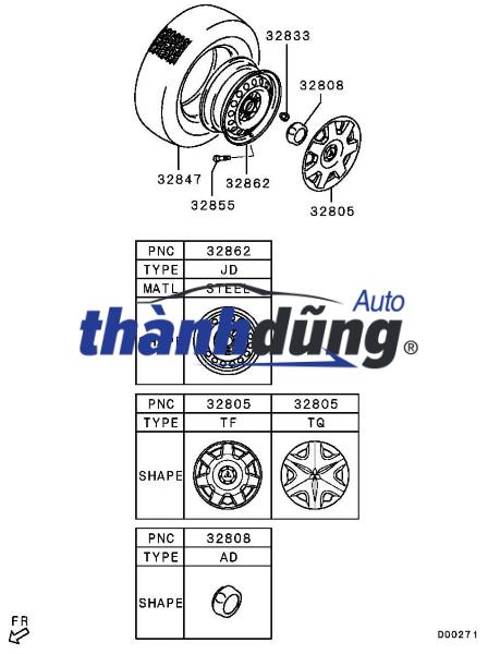 TẮC KÊ MITSUBISHI TRITON 2005-2015 | MR45570 - Ảnh 5
