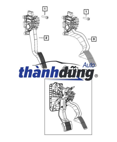 CẢM BIẾN CHÂN GA HYUNDAI STAREX 2000-2007 | 327004A660 - Ảnh 5