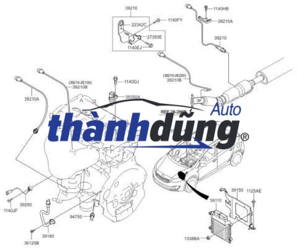 CẢM BIẾN OXY HYUNDAI ELANTRA 2006-2011 | 392102B000 - Ảnh 5