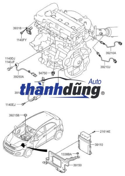 CẢM BIẾN OXY MINI COOPER R56 2012-2016 | 0258017217 - Ảnh 5