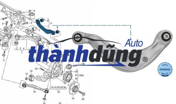CÀNG I SAU AUDI A6 2019-2024 | 4M0407509B - Ảnh 4