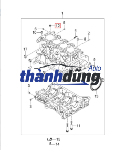 BỘ ĐẦU LỐC LẠNH PEUGEOT 2008 2008-2021 | 380100 - Ảnh 5