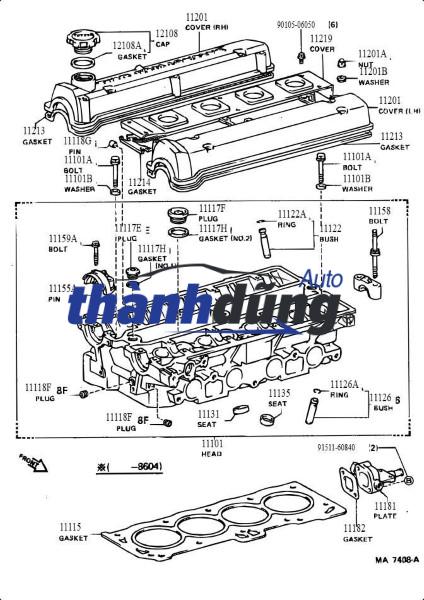 RON DÀN CÒ TOYOTA AVANZA 2020-2026 | 112130Y030 - Ảnh 5