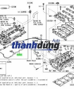GIOĂNG DÀN CÒ HONDA CITY 2013-2017 | 12341RE2E01 - Ảnh 4