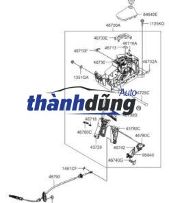 GIÁ BẮT THƯỚC LÁI HYUNDAI PORTER 2 2005-2016 | 542104F000 - Ảnh 4