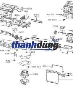 GIÀN LẠNH ISUZU TROOPER 1997-2003 | 8971433610