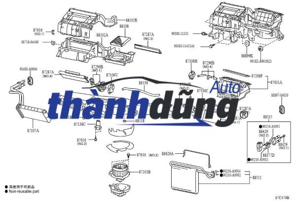 GIÀN LẠNH ISUZU TROOPER 1997-2003 | 8971433610