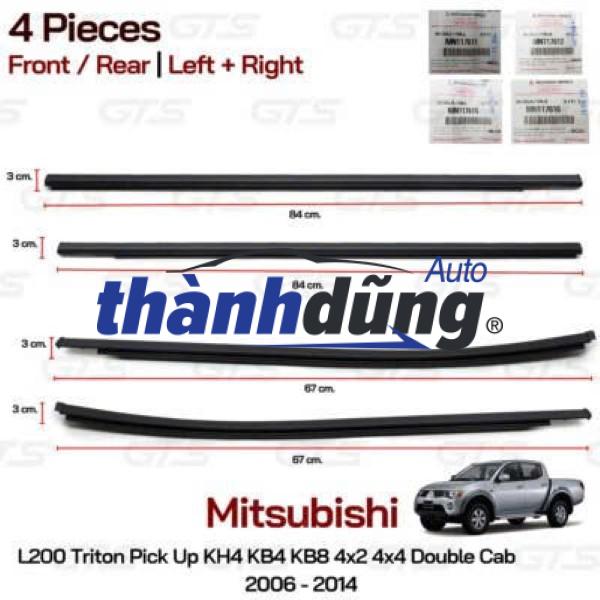NẸP CHÂN KÍNH MITSUBISHI PAJERO 2006-2015 | MN117612 - Ảnh 4