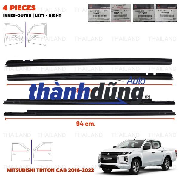 NẸP CHÂN KÍNH MITSUBISHI PAJERO 2006-2015 | MN117612 - Ảnh 5
