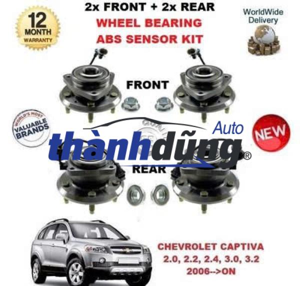 BẠC ĐẠN BÁNH SAU CHEVROLET CAPTIVA 2009 | 25903295 - Ảnh 4