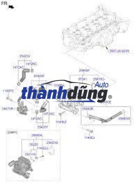 ỐNG DẦU TRỢ LỰC LÁI KIA SORENTO 2020-2026 | 314562R500 - Ảnh 5