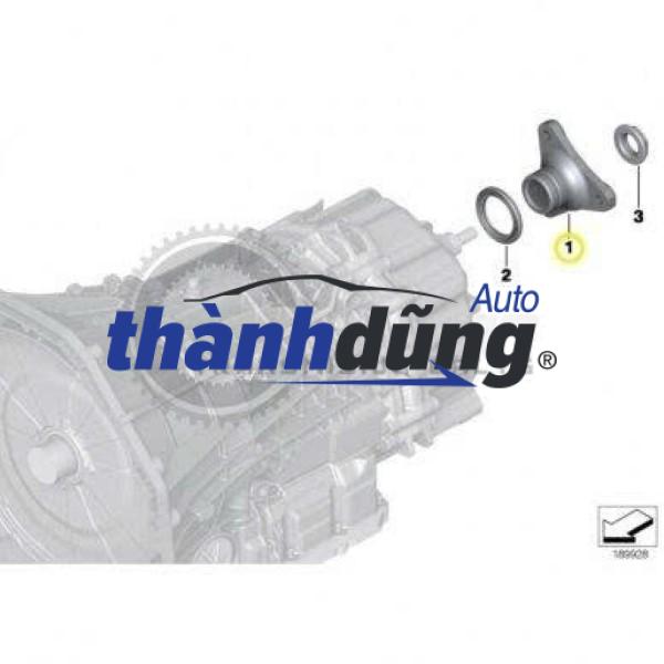 MẶT BÍCH ĐUÔI HỘP SỐ KIA K190 15R | 0K71E17355 - Ảnh 5