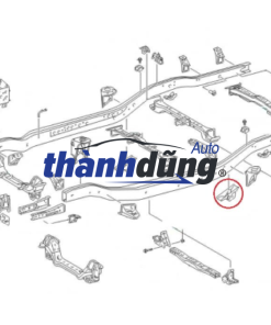 GỐI ĐỠ NHÍP FORD RANGER 2012-2023 | AB315798BB - Ảnh 5