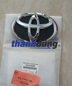 LOGO MẶT CA LĂNG TOYOTA FORTUNER 2015-2022 | 753100K080