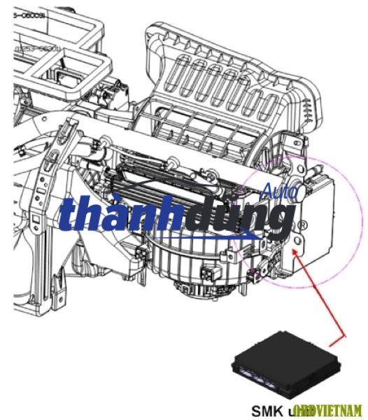 BỘ GIỮ NÚT SMART KEY